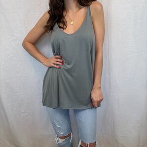 Urban Outfitters Silence + Noise Sleeveless V-Neck Tank Top